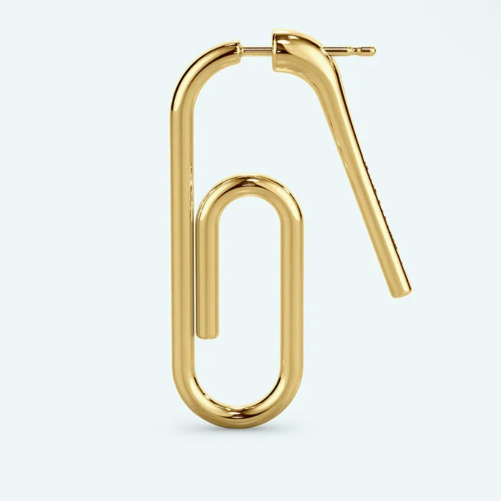 NWT Studiocult Mini Paper Clip Earring